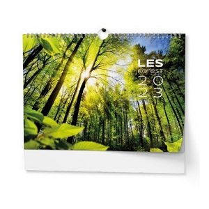 Nástenný kalendár Les 2023, 45 x 32cm