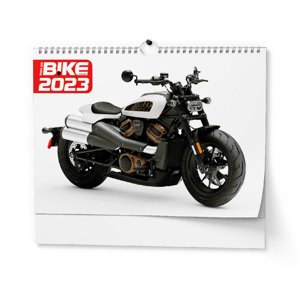 Nástenný kalendár Motorbike 2023, 45 x 32cm