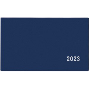 Týždenný diár Cyril 2023 PVC modrá, 150 x 90 mm