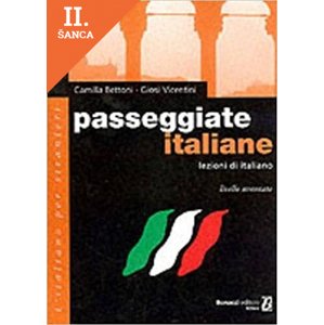 Lacná kniha Passeggiate Italiane Avanzato