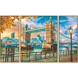 Maľovanie podľa čísel London Tower Bridge (50x80 cm) Schipper