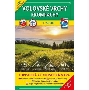 Volovské vrchy - Krompachy - TM 125 - 1: 50 000, 6 . vydanie