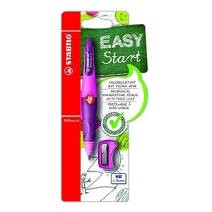 Ceruzka Stabilo EASYergo tvrdosť HB 3,15 mm pre pravákov ružová/lila