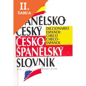 Lacná kniha Španělsko-český česko-španělský slovník