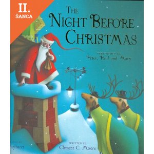 Lacná kniha The Night Before Christmas + CD