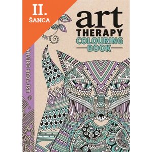Lacná kniha The Art Therapy Colouring Book