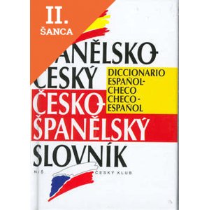 Lacná kniha Španělsko-český,česko-španělsky slovník