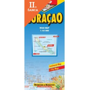 Lacná kniha Curacao Map