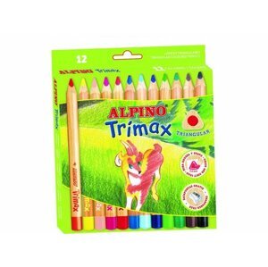 Alpino Box 12 pasteliek Trimax Jumbo