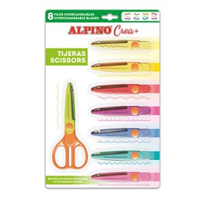 Alpino Crea nožnice špeciálnych tvarov 8 ks