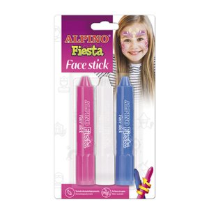 Alpino farebné ceruzky na tvár pre dievčatá 3 ks