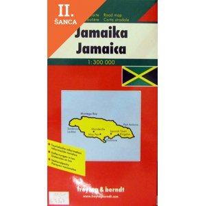 Lacná kniha Automapa Jamajka 1:300 000