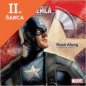 Lacná kniha Captain America - The First Avenger Read-Along Storybook and CD
