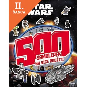 Lacná kniha Lego Star Wars 500 znovupoužitelných samolepek