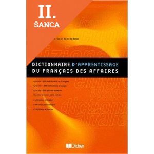 Lacná kniha Dictionnaire d´Apprentissage du Francais des Affaires