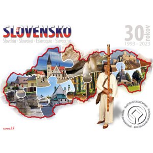 Pohľadnica A6 Slovensko - pamiatky UNESCO