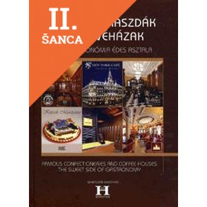 Lacná kniha Híres cukrászdák és kávéházak / Famous Confectioneries and Coffee Houses