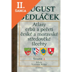 Lacná kniha Atlasy erbů a pečetí české a moravské středověké šlechty