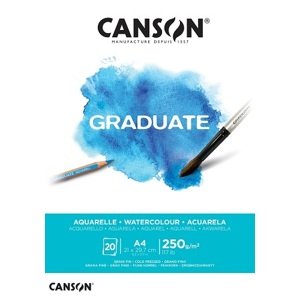 Canson Graduate Aquarelle 250 g 20 listov A4