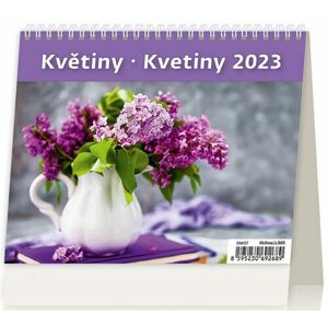 MiniMax Kvety/Kvety 2023 - stolný kalendár
