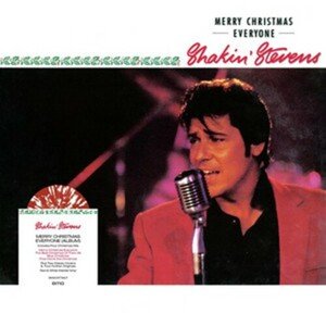 Stevens Shakin' - Merry Christmas Everyone (Red & White Marble) LP