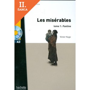 Lacná kniha Les misérables +CD
