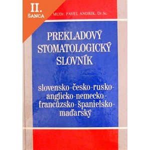Lacná kniha Prekladový stomatologický slovník