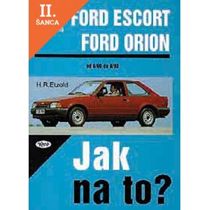 Lacná kniha FORD ESCORT/ORION 8/80 - 8/90 č. 2