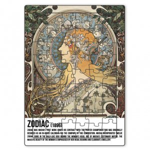 Puzzle Zodiac 54 Mucha