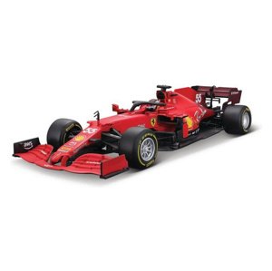Bburago 1:18 Ferrari Racing - SF21 - 55 Carlos Sainz