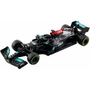 Bburago 1:43 RACE F1 - MERCEDES-AMG F1 W12 E Performance (2021) #44 (Lewis Hamilton) with helmet - hard case