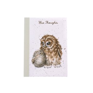 Zápisník A6 linajkový "Owl-ways by Your Side" Wrendale Designs – sova