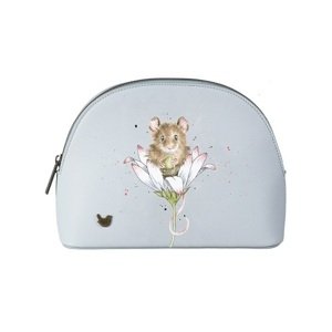 Stredná kozmetická taška "Mouse and Daisy" Wrendale Designs - myška