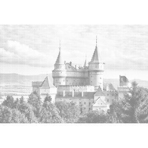 Bodkovanie Bojnický hrad (40x60cm)