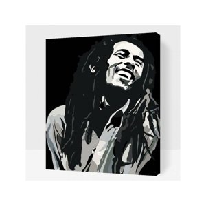 Maľovanie podľa čísiel Bob Marley (40x50cm)