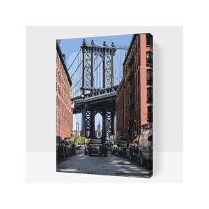 Maľovanie podľa čísiel Brooklynský most (40x60cm)