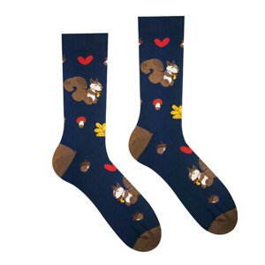 Unisex ponožky Veveričiak HestySocks (veľkosť: 35-38)