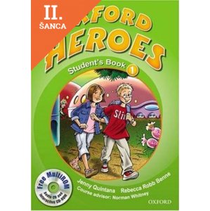 Lacná kniha Oxford Heroes 1 Student´s Book and MultiROM Pack