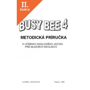 Lacná kniha Busy Bee 4 metodicka príručka
