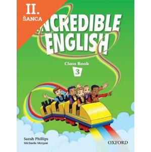 Lacná kniha Incredible English 3 Class Book