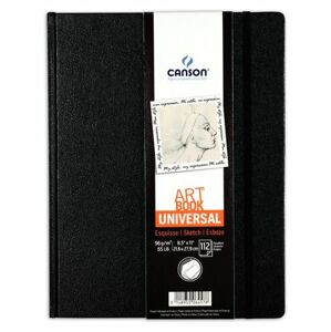 CANSON Art Book UNIVERSAL 96g , 112 listov, 21,6x27,9cm, knižná väzba