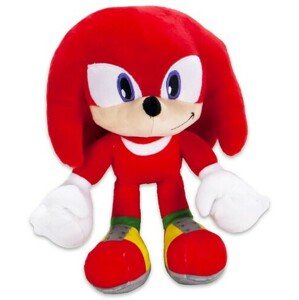 Plyšový Sonic Knuckles - červený 28 cm