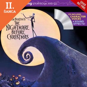 Lacná kniha Tim Burtons The Nightmare Before Christmas Book & CD