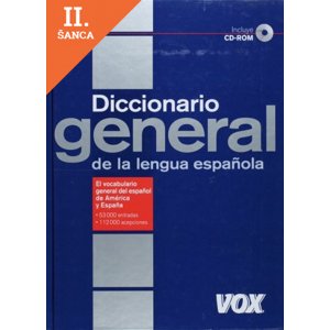 Lacná kniha Diccionario General De La Lengua Espanola + CD-ROM
