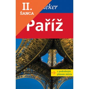 Lacná kniha Paříž - Baedeker
