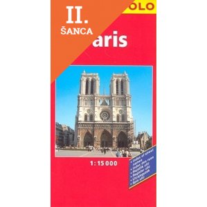 Lacná kniha Paris 1:15 000