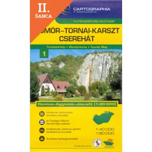 Lacná kniha Gömör-Tornai-Karszt 1 : 40 000 - Turistatérkép