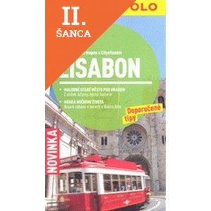 Lacná kniha Lisabon - cestovní průvodce se skládací mapou