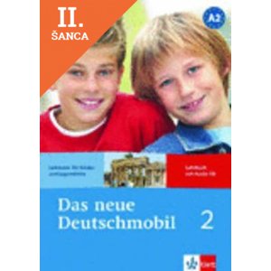 Lacná kniha Das neue Deutschmobil 2 + cd