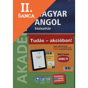 Lacná kniha Magyar angol kéziszótár - Tanár úr kérem! - Különleges kiadás + E-könyv